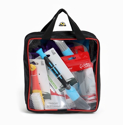 Набор автомобилиста для чистки салона, 9 предметов