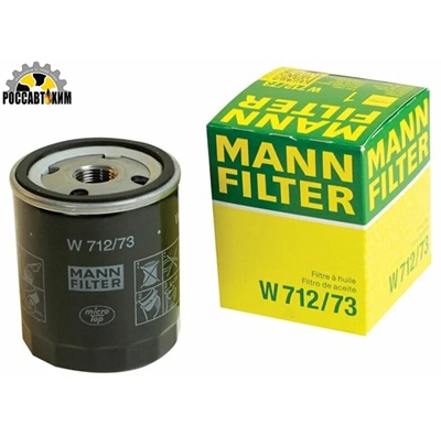 Фильтр масляный MANN W712/73 (S)