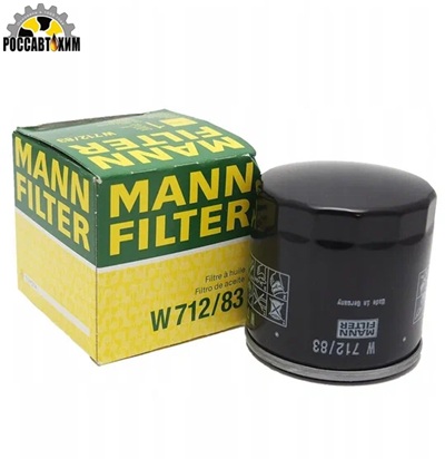 Фильтр масляный MANN W712/83 (S)