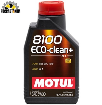 Масло моторное MOTUL 8100 ECO-CLEAN + 5w30 C1, DL-1 1л