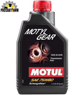 Масло трансмиссионное MOTUL MOTYLGEAR 75w80 GL4/GL5 1л