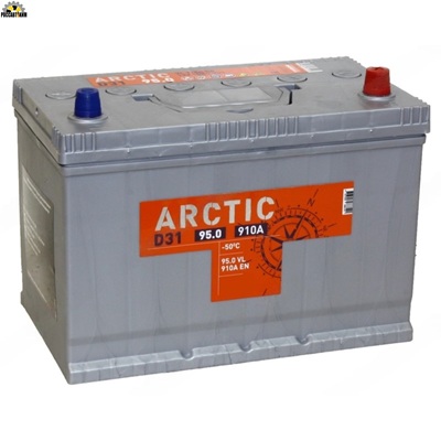 АКБ Титан-Арктик AsiaSilver 95 Ач о/п 6СТ-95.0 VL