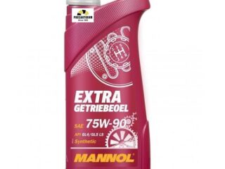Масло трансмиссионное MANNOL 75W90  GL4/GL 5 1л  синт.( Extra Getreibeoel)