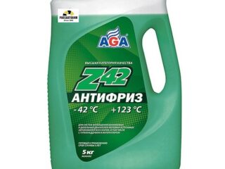 Антифриз готовый -42С 5л (зеленый) AGA049Z