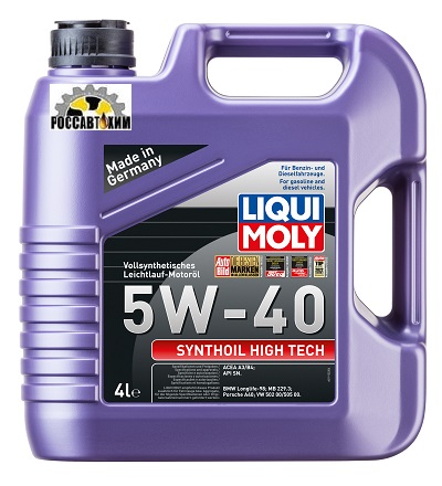 Масло моторное LIQUI MOLY Synthoil High Tech 5W40 4л 1915