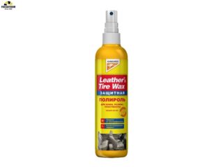 355036 Полироль панели Leather&Tire Wax protectant 300мл