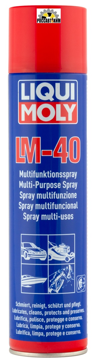 Смазка универсальная LM-40 LIQUI MOLY Multi-Funktions-Spray 0,4л 8049/3391