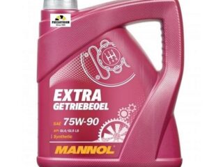 Масло трансмиссионное MANNOL 75W90 GL4/GL 5 4л синт.( Extra Getreibeoel)