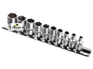 ЕРМАК Набор торцевых головок "Супер лок" (10шт.) 1/4" 4-13мм /736-114/