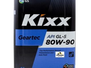 Масло трансмиссионное KIXX Geartec 80W90 GL-5 п/с 4л