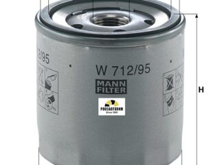 Фильтр масляный MANN W712/95