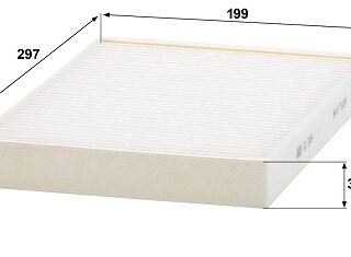 Фильтр салона MANN CU3054