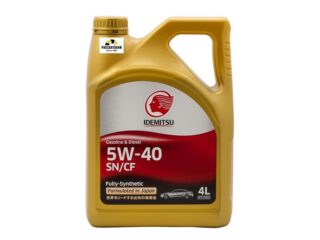 Масло моторное IDEMITSU FULLY-SYNTHETIC SN/CF 5W40 (4л) /30015046-746/