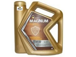 Масло моторное Роснефть Magnum Maxtec SL/CF 5W-40 4л п/синт.