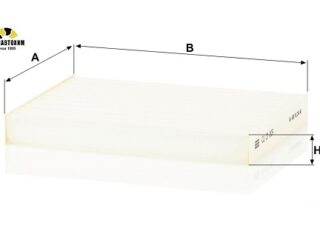 Фильтр салона MANN CU21009