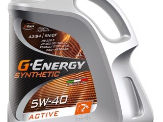 Масло моторное G-Energy Synthetic Active 5W40 4л