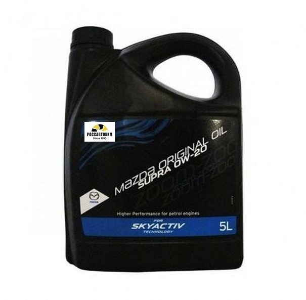 Масло моторное синтетическое Mazda Original Oil Supra 0W-20, 5л