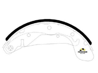 HS2005 Колодки тормозные барабанные