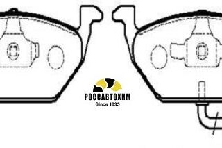 Колодки тормозные дисковые HSB HP5149