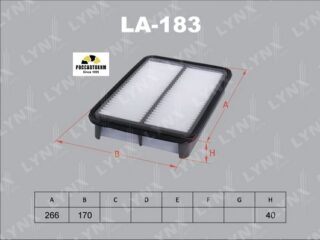 Фильтр воздушный LYNXauto LA-183