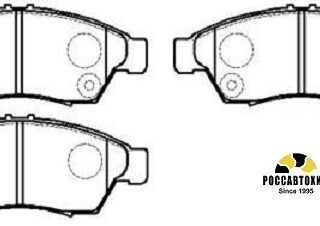 HP8442 Колодки тормозные дисковые