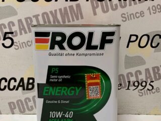 Масло моторное Rolf Energy 10/40 A3/B4 SL/CF  п/с  4 л  (арт: 322227)