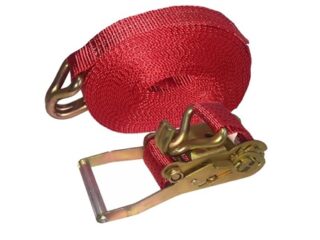 Стяжка (ремень) креп.груза (12 м,50 мм) 5-10тонн Алюмин.ручка (лента+мех) DA-02274
