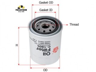 Фильтр масляный Sakura C1805 (W7041)(818/82)