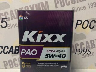 Масло моторное KIXX РAO 5W40 SN, A3/B4 синт. 4л
