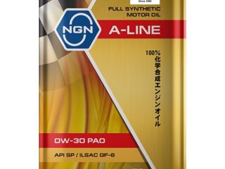 Масло моторное синтетическое NGN A-Line 0W-30 PAO SP/ILSAC GF-6 4л V182575108