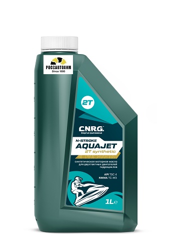 Масло моторное C.N.R.G. N-STROKE AQUAJET 2T SYNTHETIC синт, 1л.