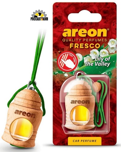 010/3 Ароматизатор подвесной (Lily-of-the-valley/Лили в долине) "AREON" Fresco