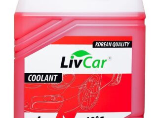 Антифриз всесезонный LIVCAR COOLANT -40 красный (4л)