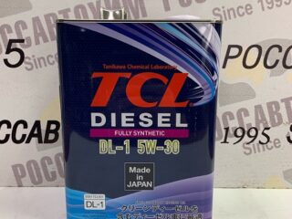 Масло моторное TCL Diesel, Fully Synth, DL-1, 5W30 4л D0040530