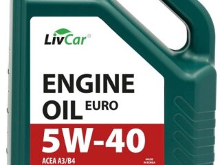 Масло моторное LIVCAR ENGINE OIL EURO 5W40 ACEA A3/B4 API SP синт. (4л)