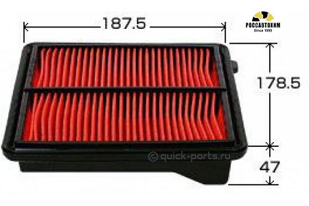 Фильтр воздушный AZUMI A28889 17220RMX000