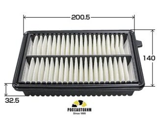 Фильтр воздушный VIC A-8009V (17220-5YS-003) (172205YS003)