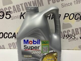 Моторное масло MOBIL SUPER 3000 X1 5W40 кан 4л 150546 Турция