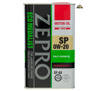 Масло моторное синтетическое ZEPRO ECO MEDALIST FS SP/GF-6A 0W20 (1л)