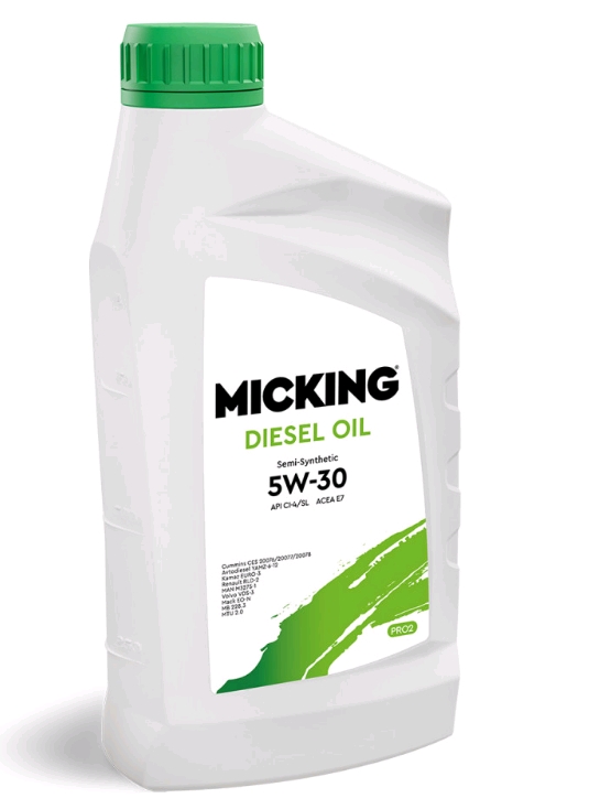 Масло моторное Micking Diesel Oil PRO2 5W30 п/с API CI-4/SL дизель 1л арт M1194