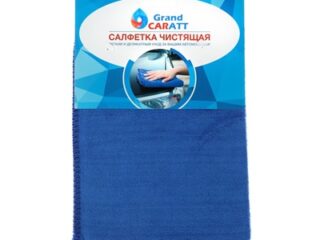 Тряпка для мытья авто, Grand Caratt, микрофибра 20×30 см, синяя 2856915