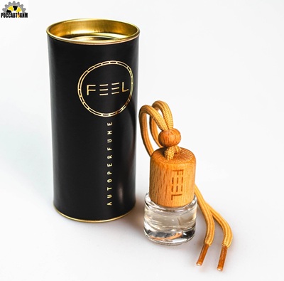 773/7 Ароматизатор на зеркало Feel classic бутылочка Uranus