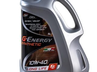 Масло моторное G-Energy Synthetic LongLife 10W40 5л