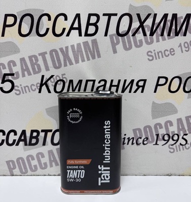 Масло моторное TAIF TANTO 5W-30 API SN GF-5 1л синтетика