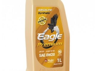 Масло моторное EAGLE PREMIUM Gasoline 100% SYN. 0W20 API SP 1L
