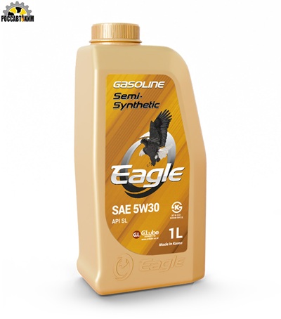 Масло моторное EAGLE Gasoline Semi-syn. 5W30 API SL 1L