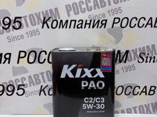 Масло моторное KIXX  PAO C2/C3 5W-30 /4л  синт.