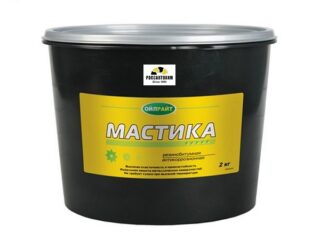 Мастика OILRIGHT резинобитумная 2кг ведро
