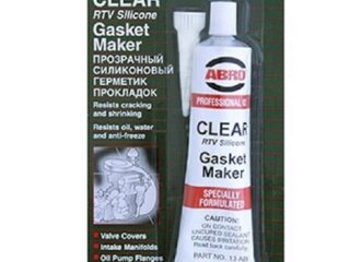 Герметик силиконовый  ABRO MASTERS   прозрачный 85г