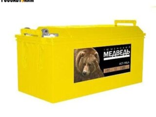 АКБ ТЮМЕНЬ Медведь 6СТ-190  АЗ п/п болт